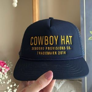 SENDERO “COWBOY HAT” TRUCKER